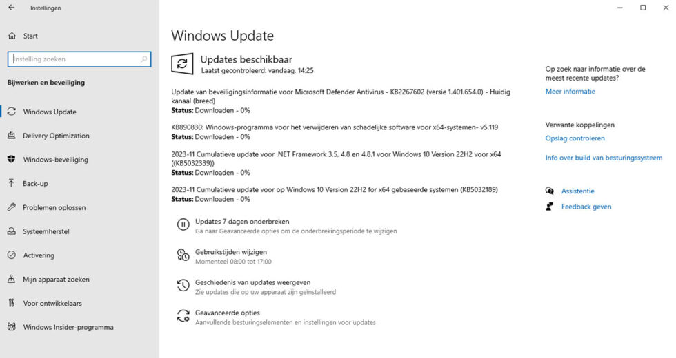 Windows 10 KB5032189 Is Uitgebracht | SoftwareGeek.nl