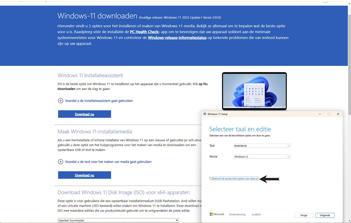 Windows 11 Downloaden Naar Een Usb station