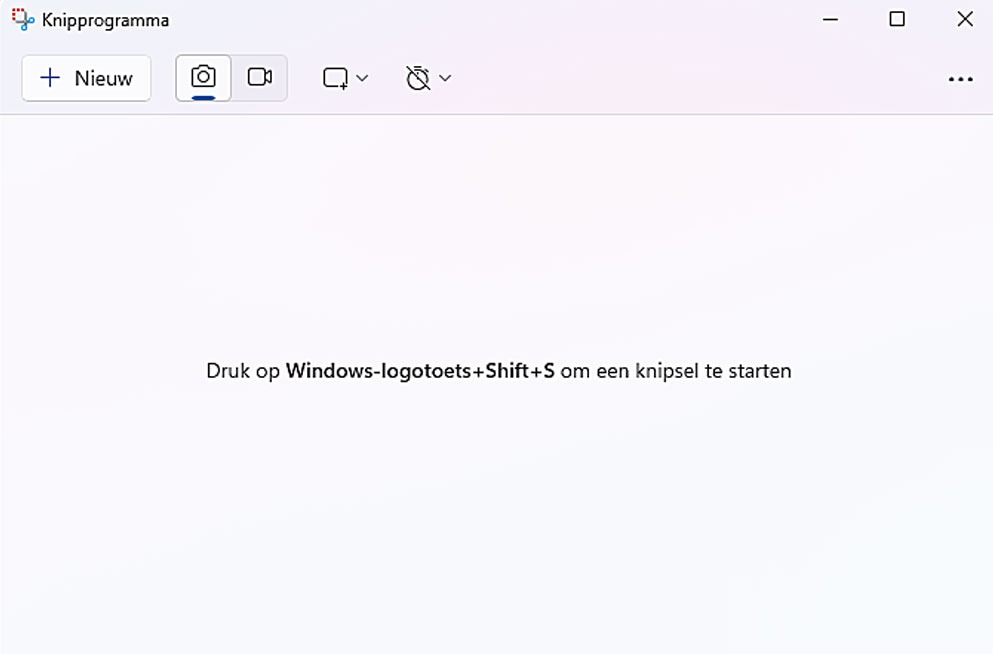 Werken Met Het Knipprogramma in Windows 11