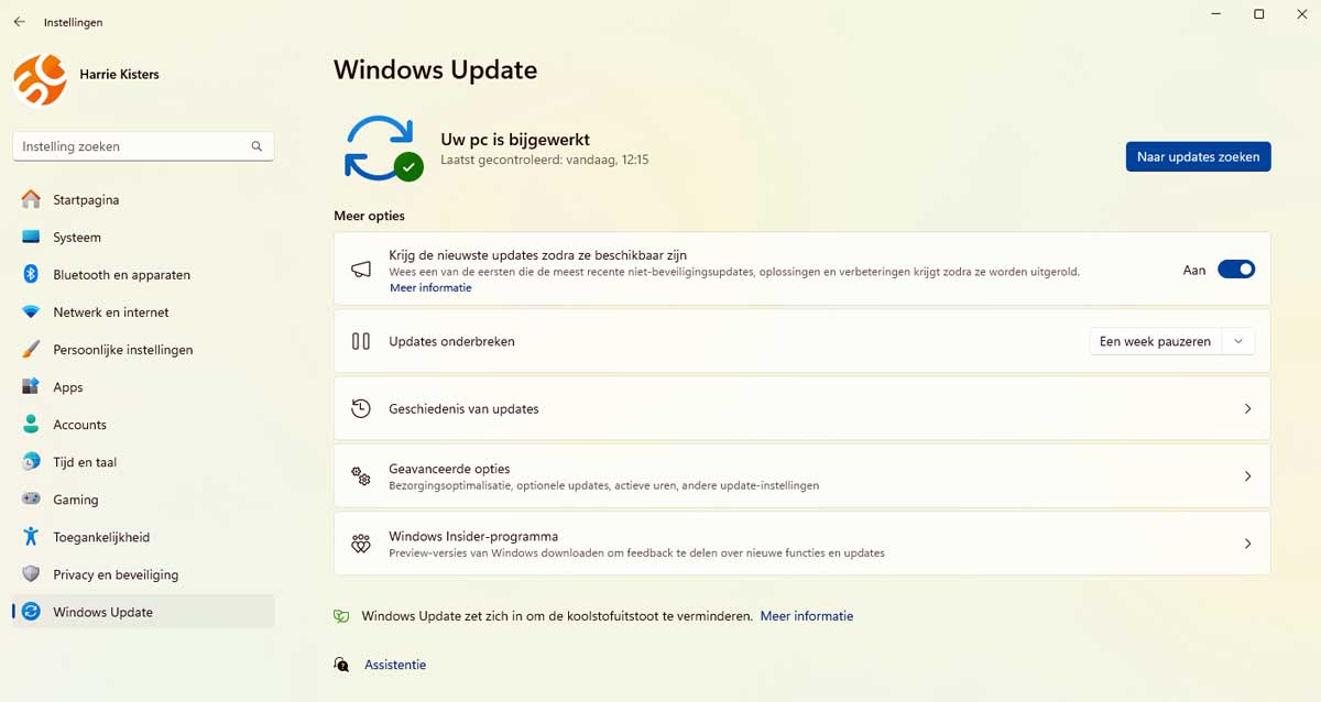 Updates Windows 11 Worden checkpoints