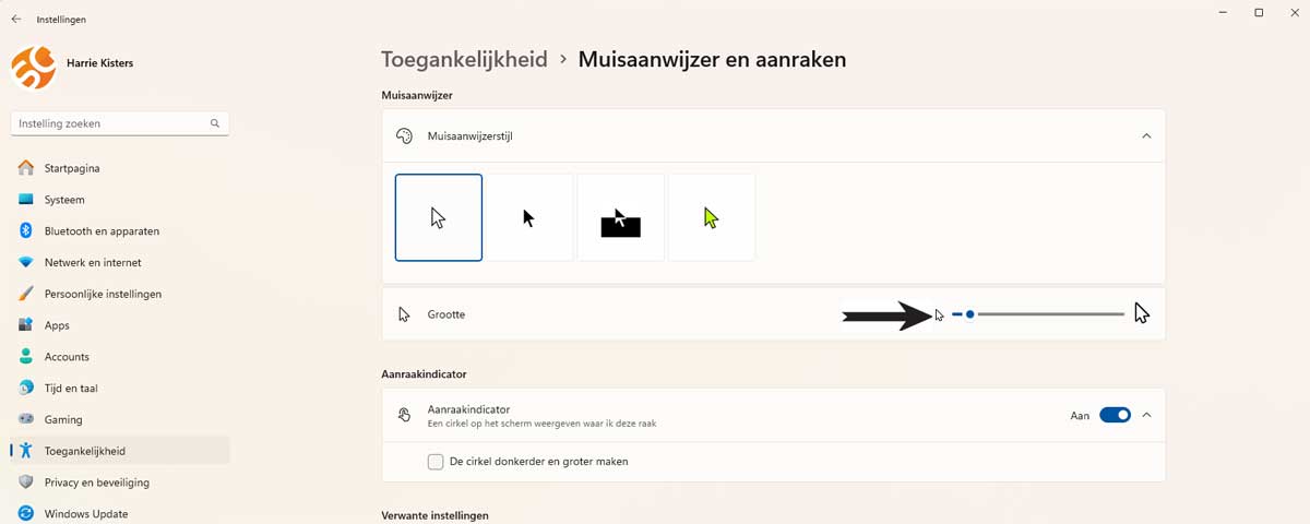 Muisinstellingen Aanpassen in Windows 11