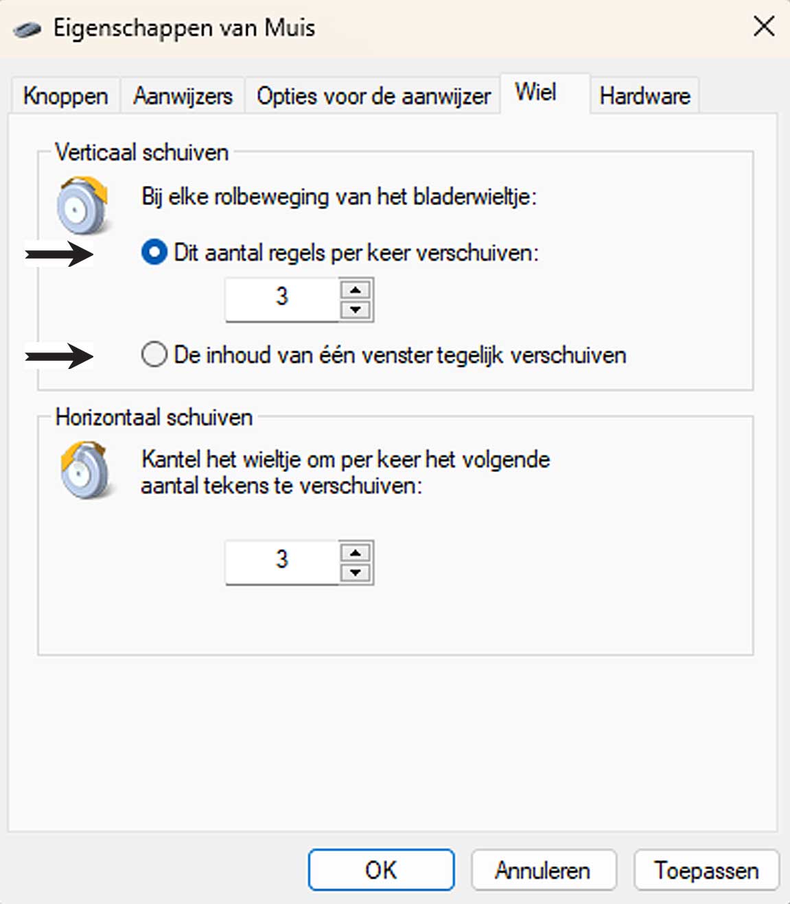 Muisinstellingen Aanpassen in Windows 11