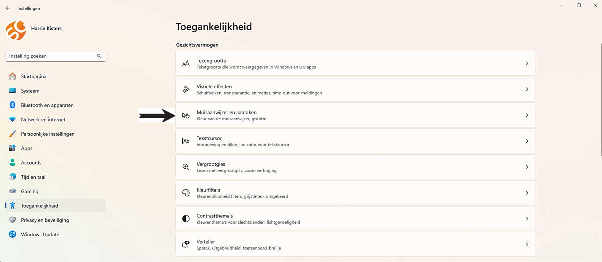 Muisinstellingen Aanpassen in Windows 11