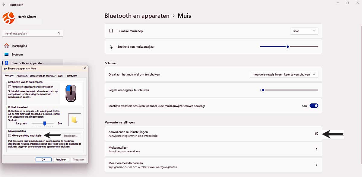 Muisinstellingen Aanpassen in Windows 11