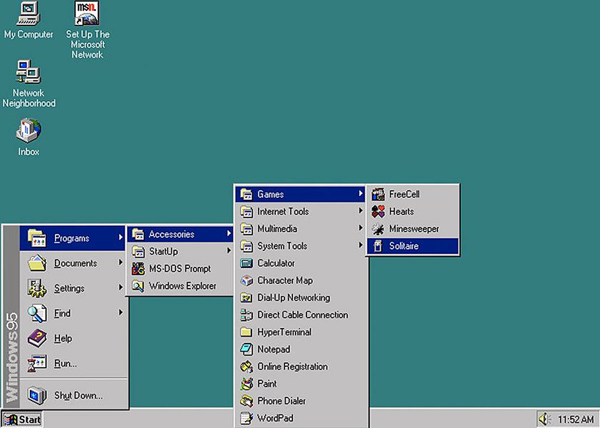 Windows 95 Met Startmenu Bestaat 29 Jaar