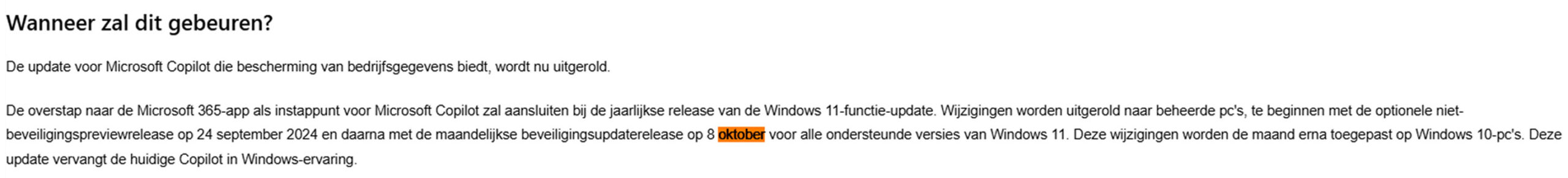 Windows 11 Versie 24h2 Uitgavedatum Bekent