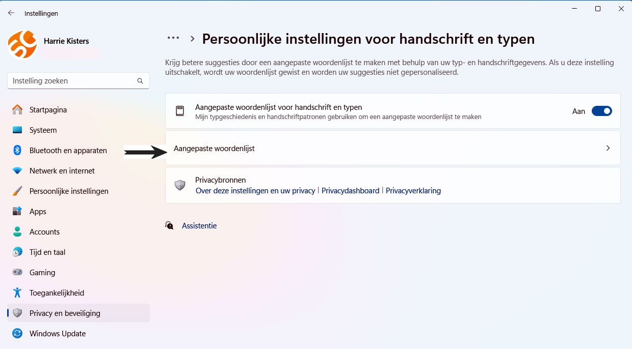 Spellingcontrole Instellen in Windows 11