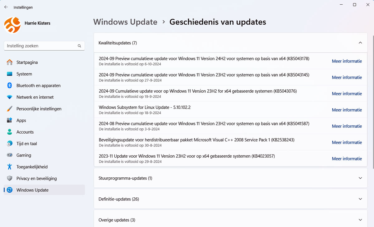 Windows 11 24h2 Problemen Lost U Zo Op