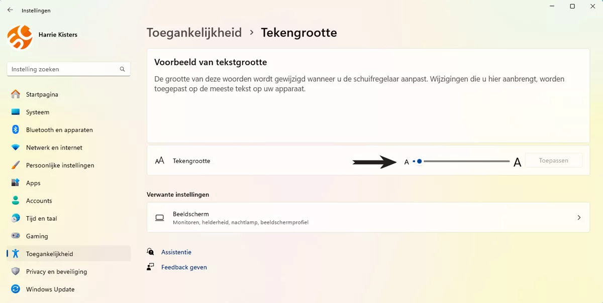 De Weergaveschaal Aanpassen in Windows 11