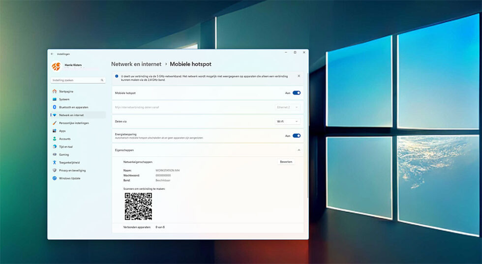 Verander Windows 11 In Een Mobiele Hotspot SoftwareGeek Nl